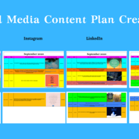 Social Media Content Creation