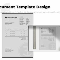 Document template design