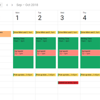Google Calendar A
