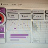 View portfolio link to interact with dashboard 
