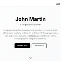 My Portfolio Website (HTML, CSS, JavaScript)
