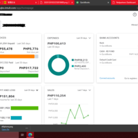 My clients new financial system works