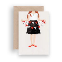 Birthday Card for Lykkefund Paper