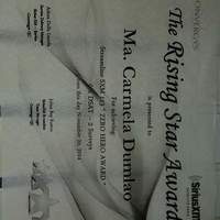 Certificate of Recognition from BPO company