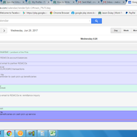 Schedule management using Google calendar