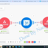  Task automation with Make, Asana and Google Calendar 