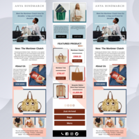Luxury, Lighthearted: Email Design for Anya Hindmarch