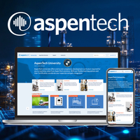 Aspentech University Desktop and Mobile re-design