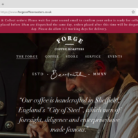 Forge Coffee Roasters – Artisan Coffee E-Commerce Site