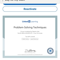 Certified problem solver.