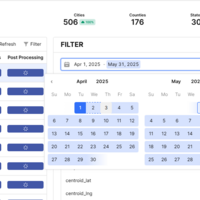 Cities Zoning Dashboard | GIS, Retool & PostgreSQL