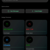 Finalyze Tablet Landing Page