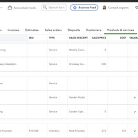 Added Service Item on QuickBooKs
