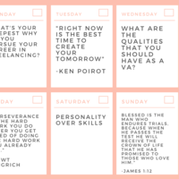Simple Instagram Content Planning