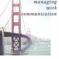 Managing With Communication.A book for managers.