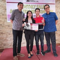 Top Sales Person of the month