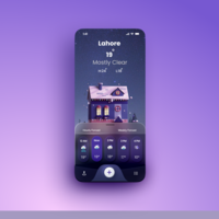 Weather App UI Design