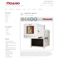 Climatic Chamber Articles