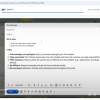 Customer Support Email