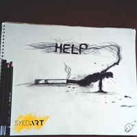 No Smoking Message (by Syed Art)