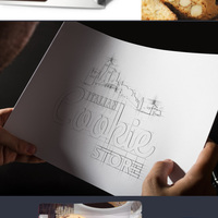 Italian Cookie Logo and Packaging Design