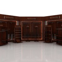 Mens Wear Mall Fixture