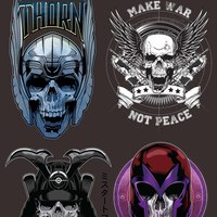My skull tees designs