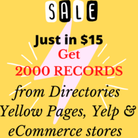 Scrape data from Directories