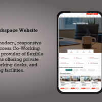 Responsive Workspace Website