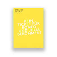 Flyer for the Zurich Opera House 2