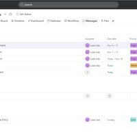 Project management with Asana