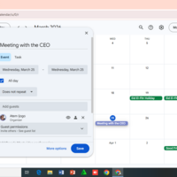 Calender management and Scheduling meeting