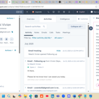 CRM workflow