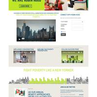 Non profit web development for Robin Hood