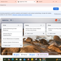 project management using Trello