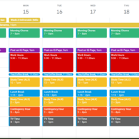 Calendar Scheduling