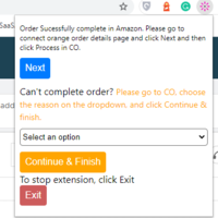 Amazon Auto Order using Extension