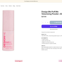 Shopify Product Page