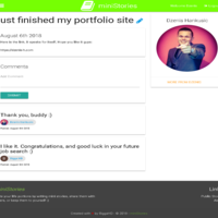 miniStories - A mini social network site with many extras