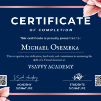 Certification