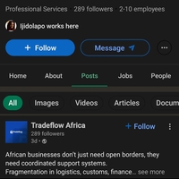 LinkedIn page managed for a Trade-Tech company 