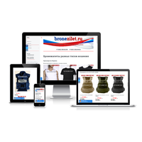 Website bronezilet.ru