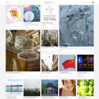 A fashion industry portal website
