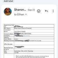 Qualified appointment set