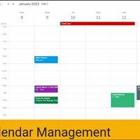 Calendar Management 