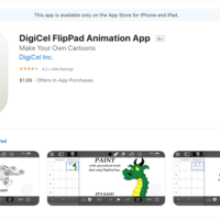 DigiCel FlipPad Animation App