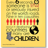 Road Safety Campaign Poster