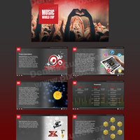 Pitch Deck for Music World