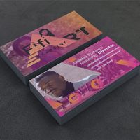 Fifi Exclusive Art Business Card Design