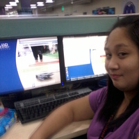 At my workstation